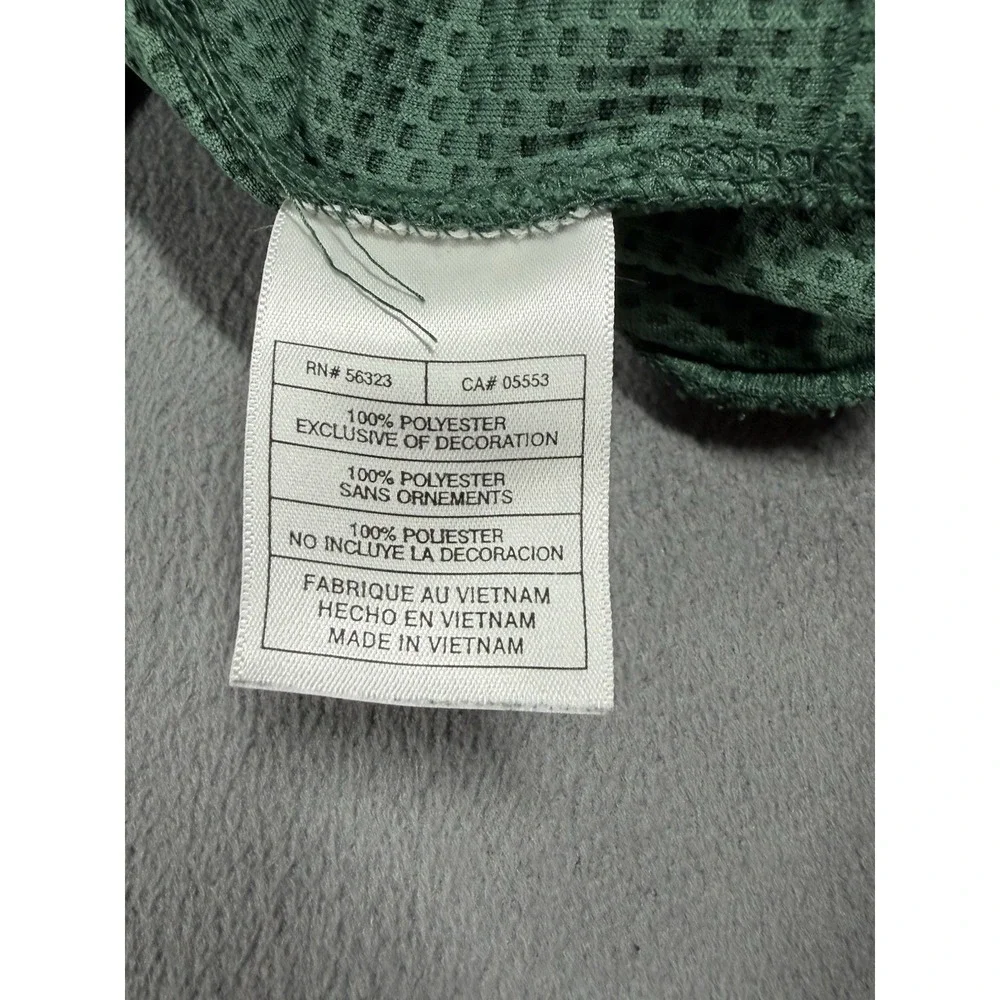 Nike Oregon Ducks Quarter Zip Shirt Youth Large L Green Pull Over Kids Gym Schoo